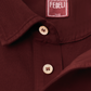 Polo van katoen | DARK BORDEAUX