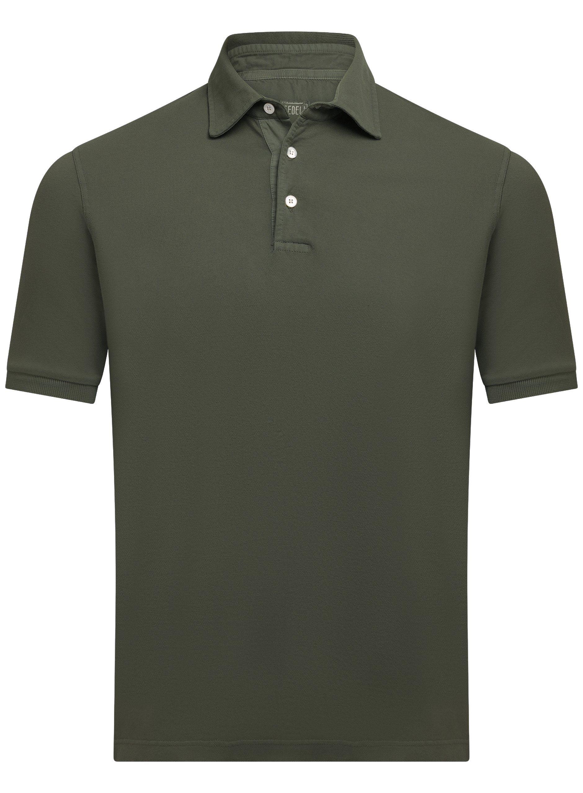 Polo van katoen | Groen