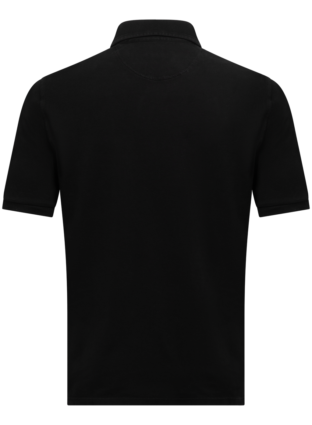 Polo van katoen | Zwart