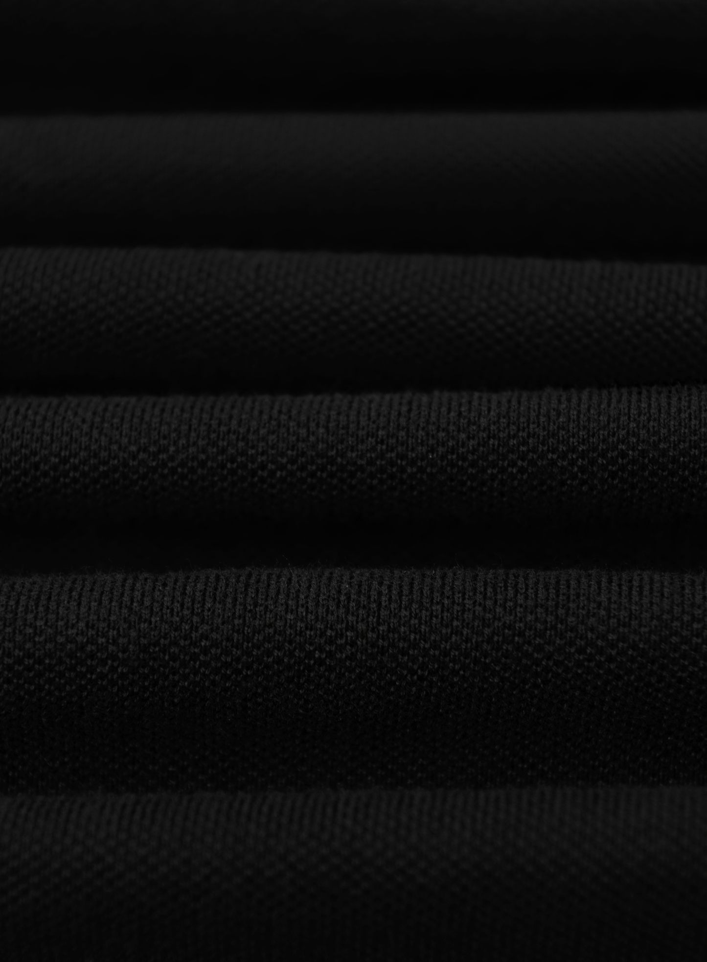 Polo van katoen | Zwart