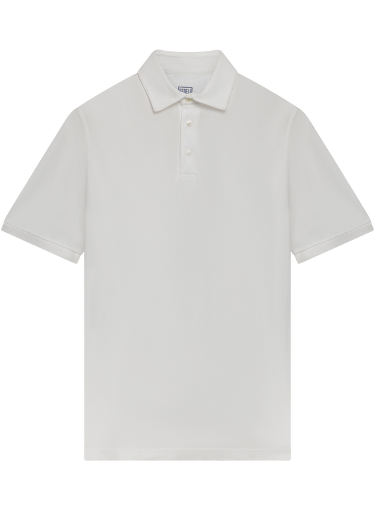 Polo van katoen | FULL_WIDTH | Wit