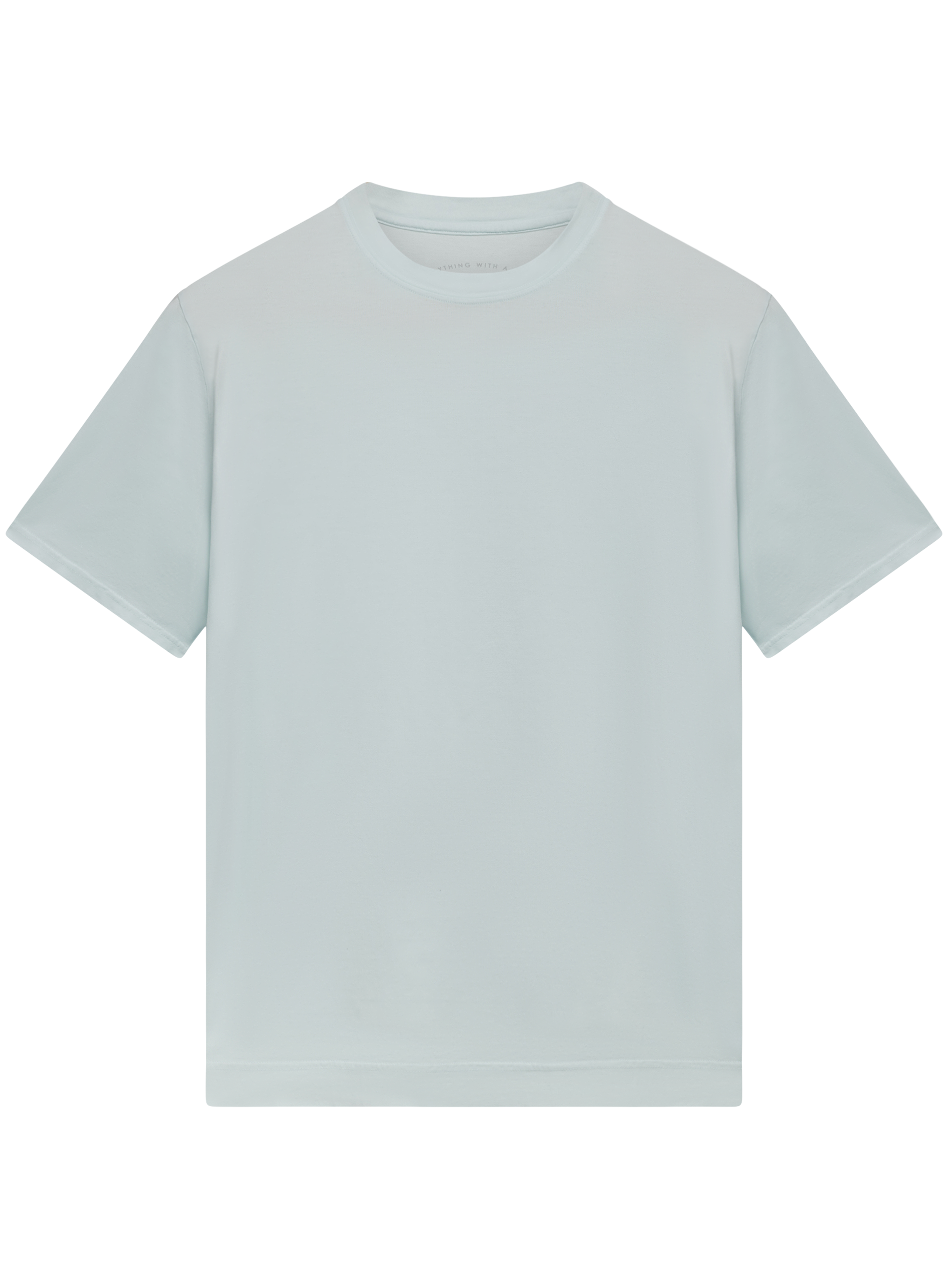 T-shirt van katoen | FULL_WIDTH | L.Blauw