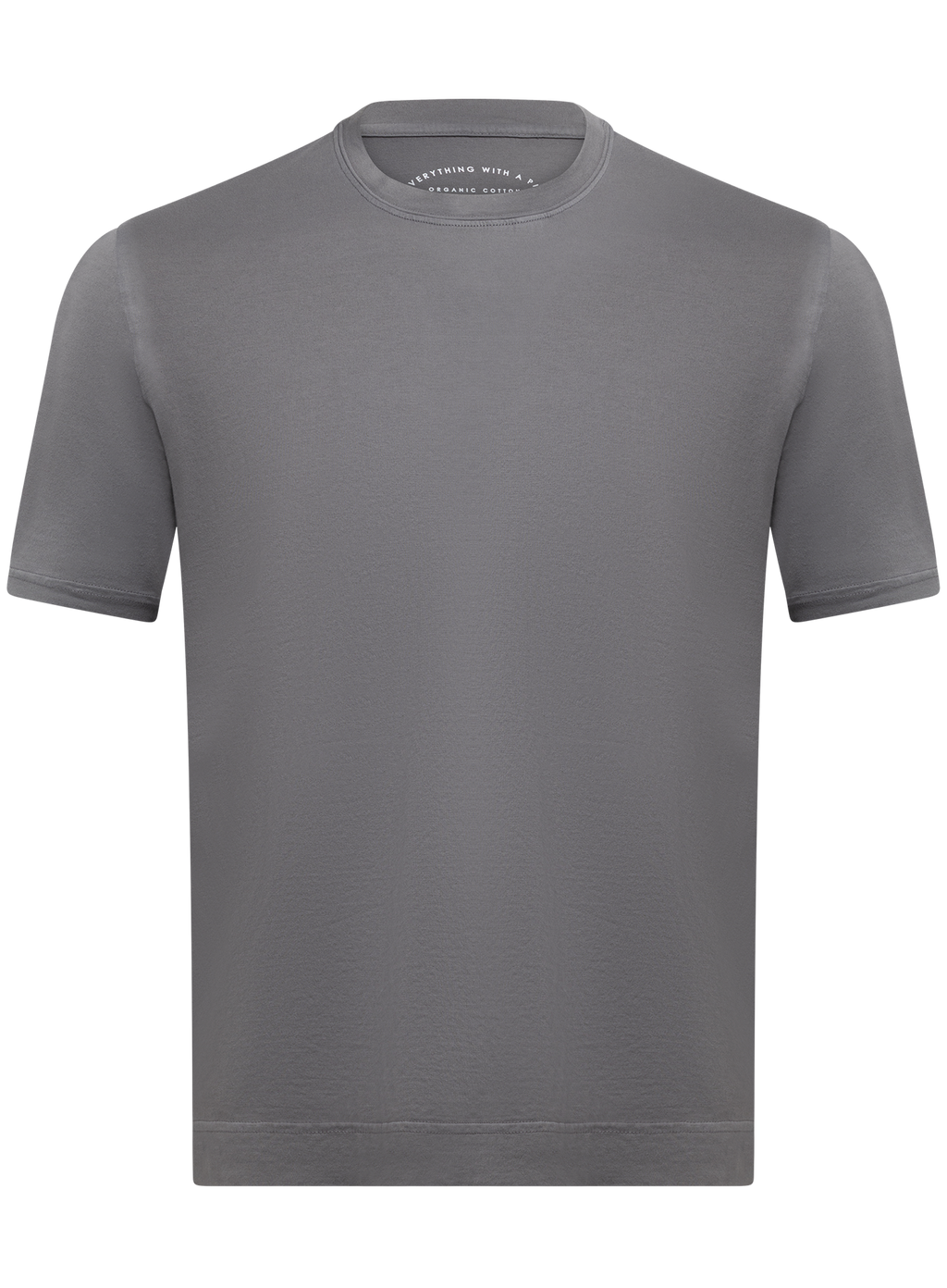 T-shirt van katoen | FULL_WIDTH | TAUPE GRIJS