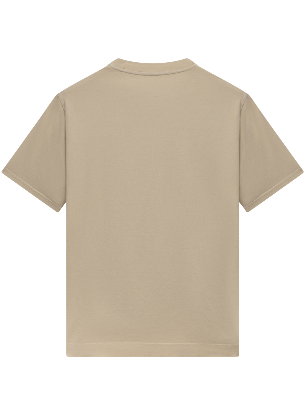 T-shirt van katoen | Beige