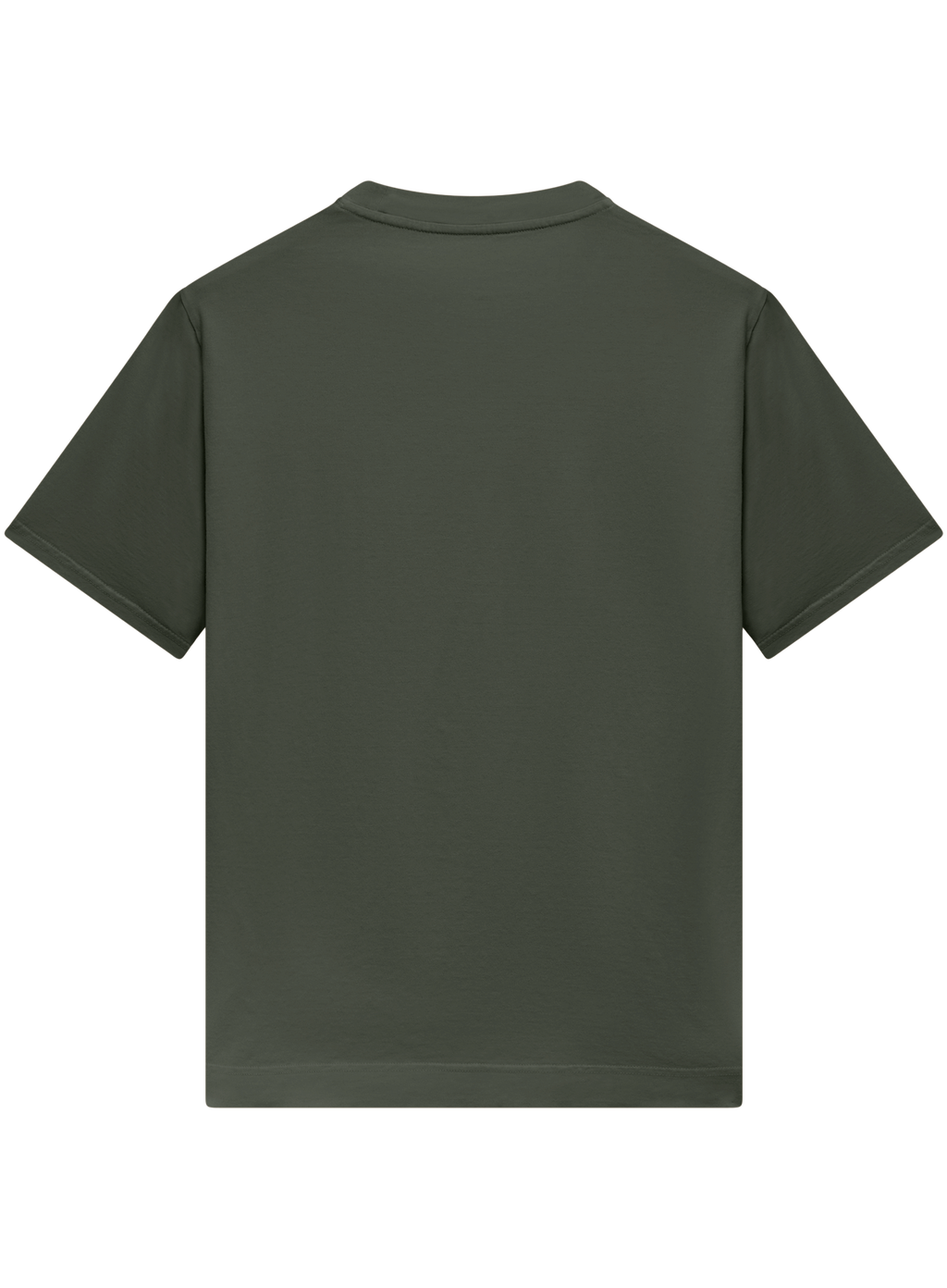 T-shirt van katoen  | Groen