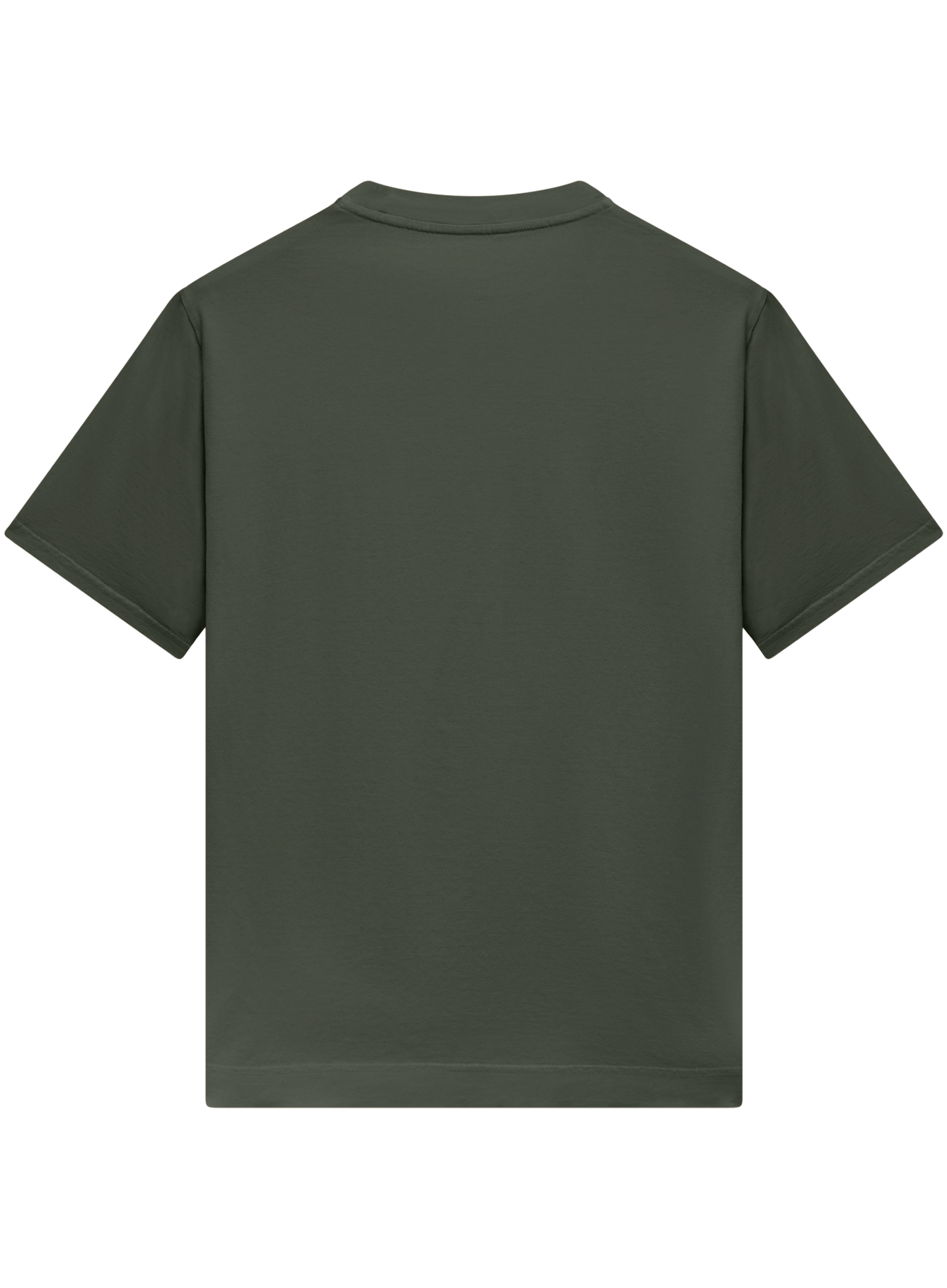 T-shirt van katoen  | Groen