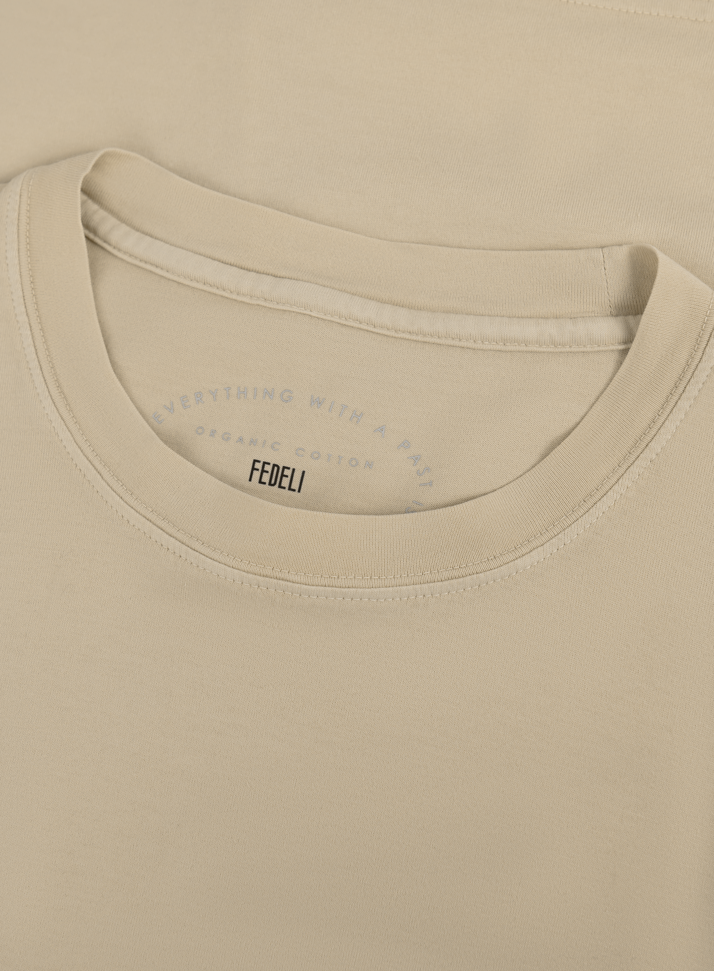 T-shirt van katoen | FULL_WIDTH | Beige