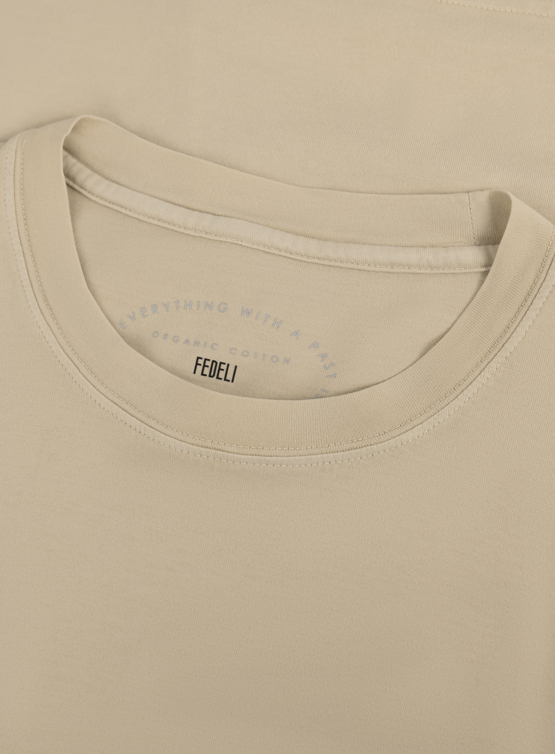 T-shirt van katoen | FULL_WIDTH | Beige