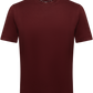 T-shirt van katoen | DARK BORDEAUX