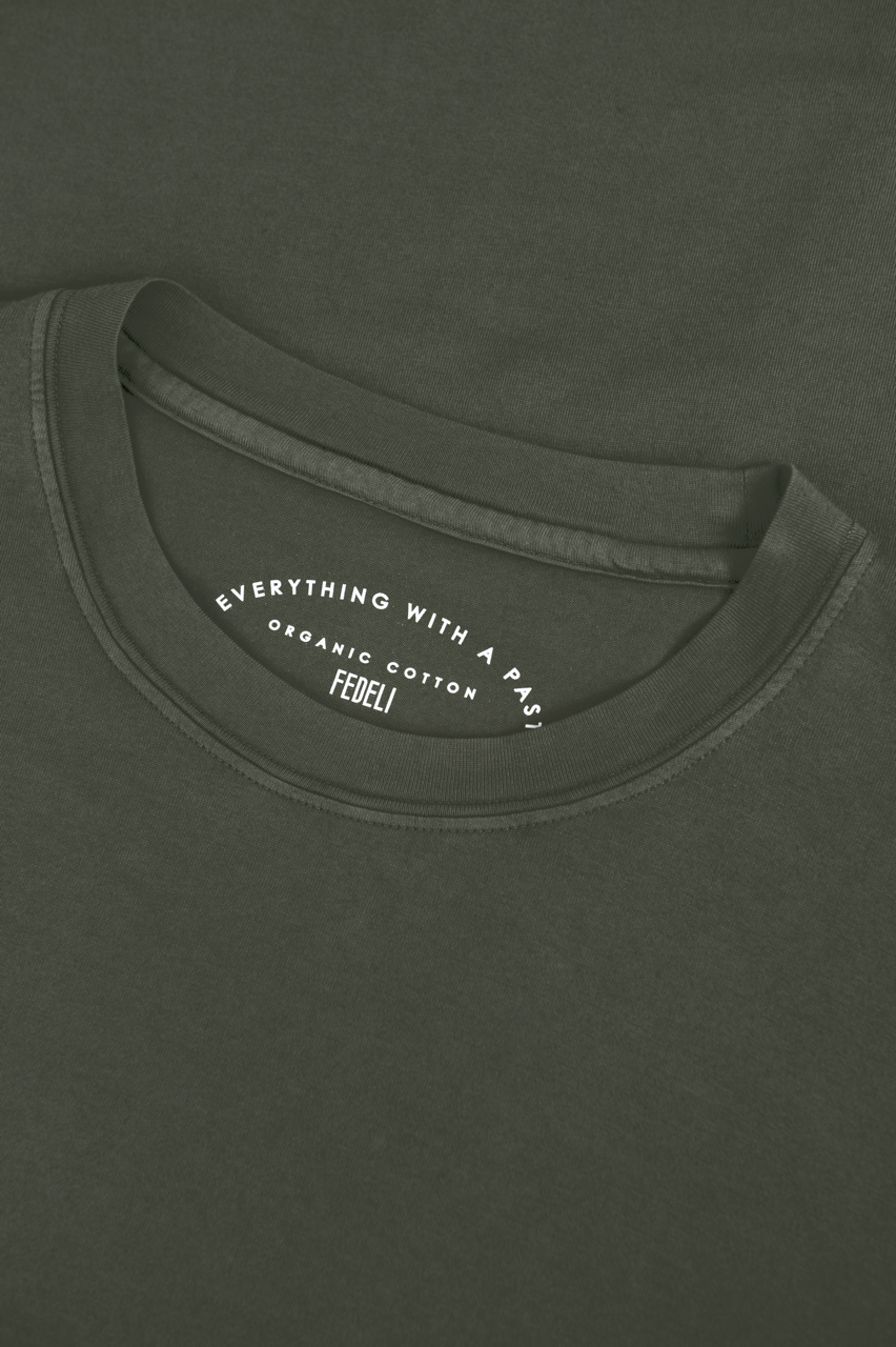 T-shirt van katoen | FULL_WIDTH | Groen