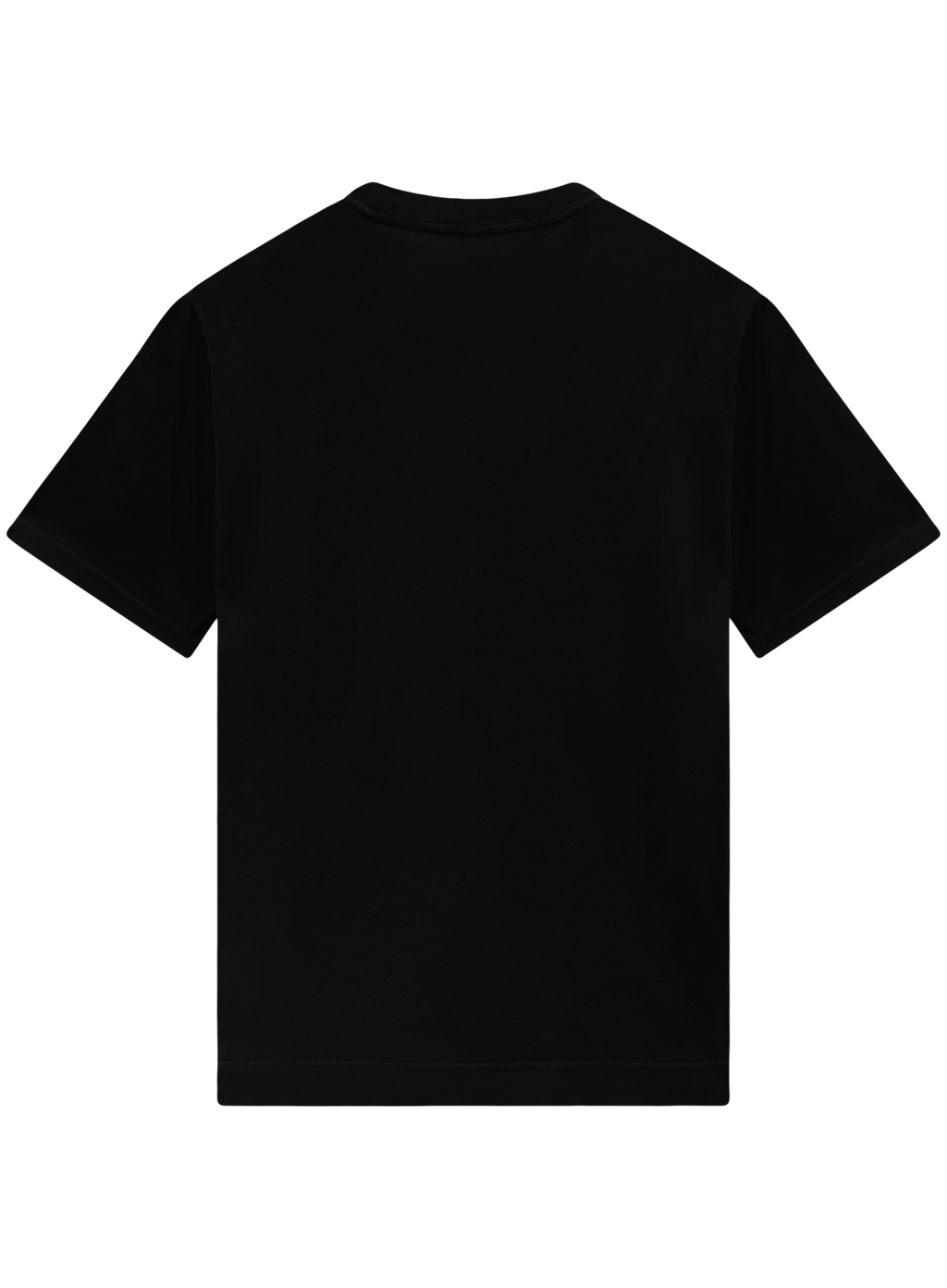 T-shirt van katoen | Zwart