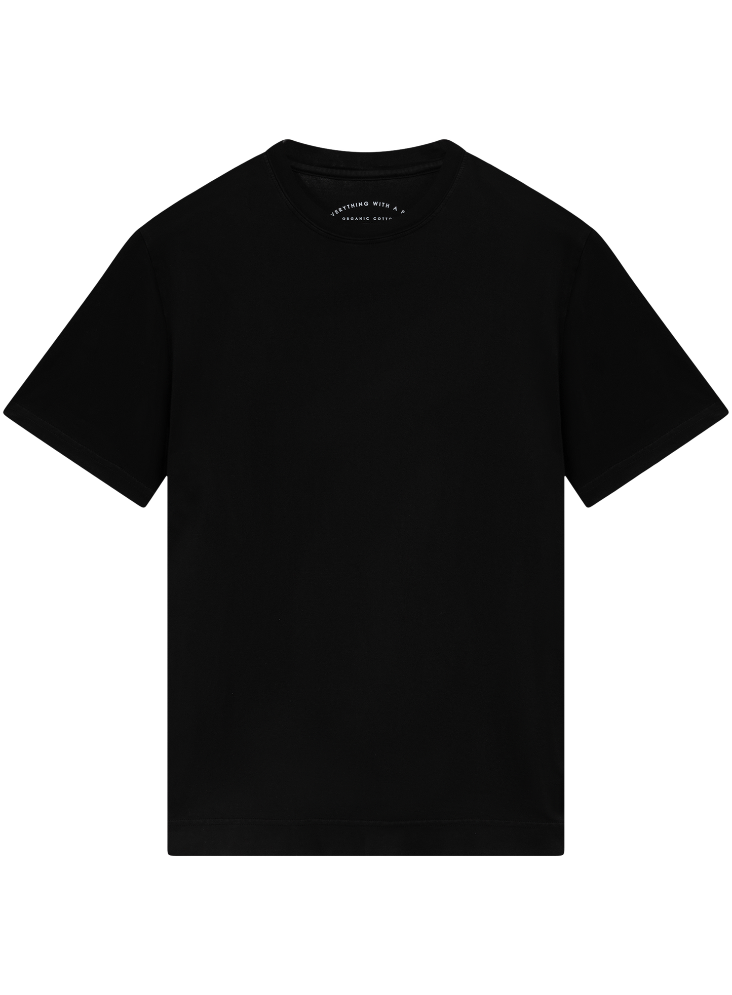 T-shirt van katoen | FULL_WIDTH | Zwart