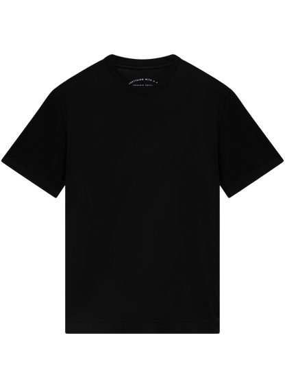T-shirt van katoen | FULL_WIDTH | Zwart