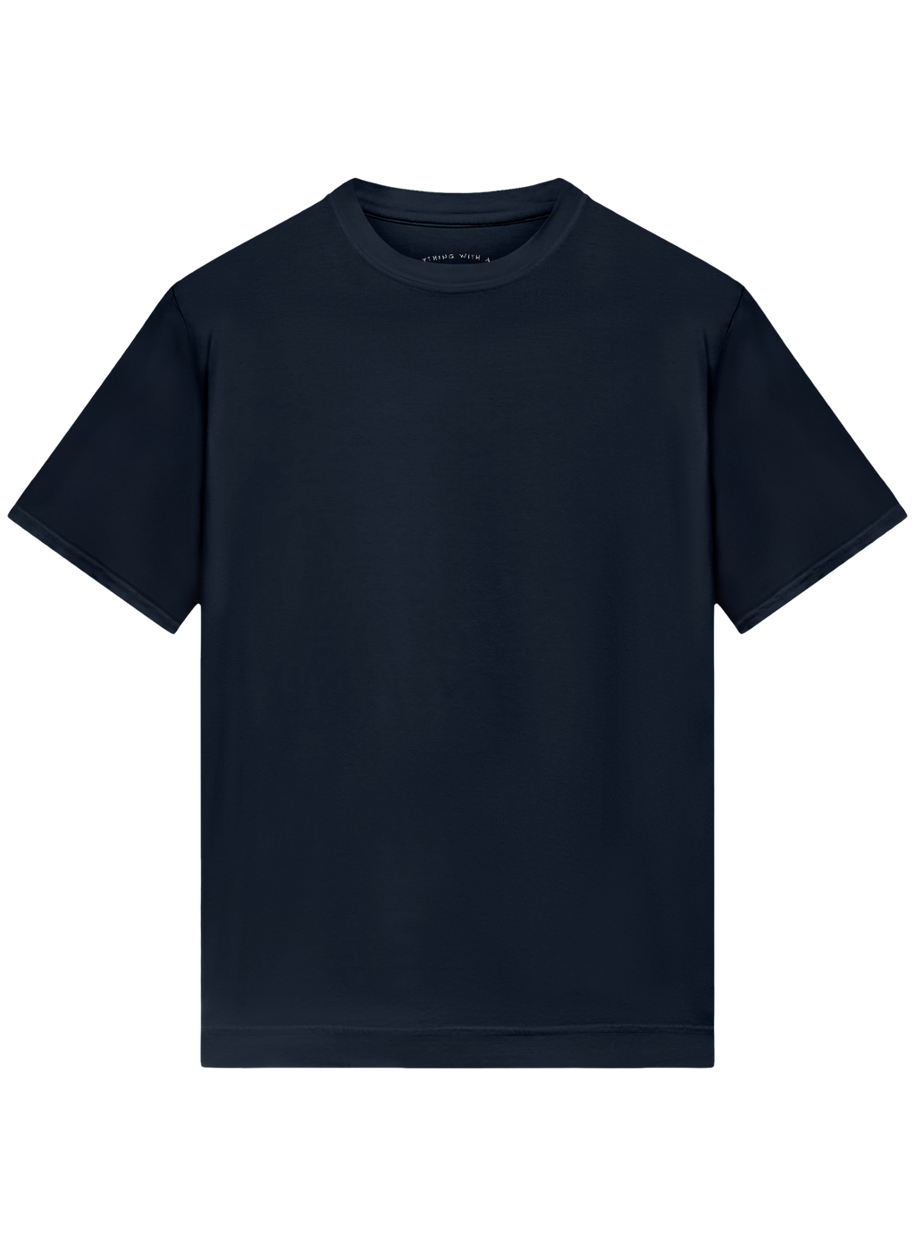 T-shirt van katoen | BLUE NAVY