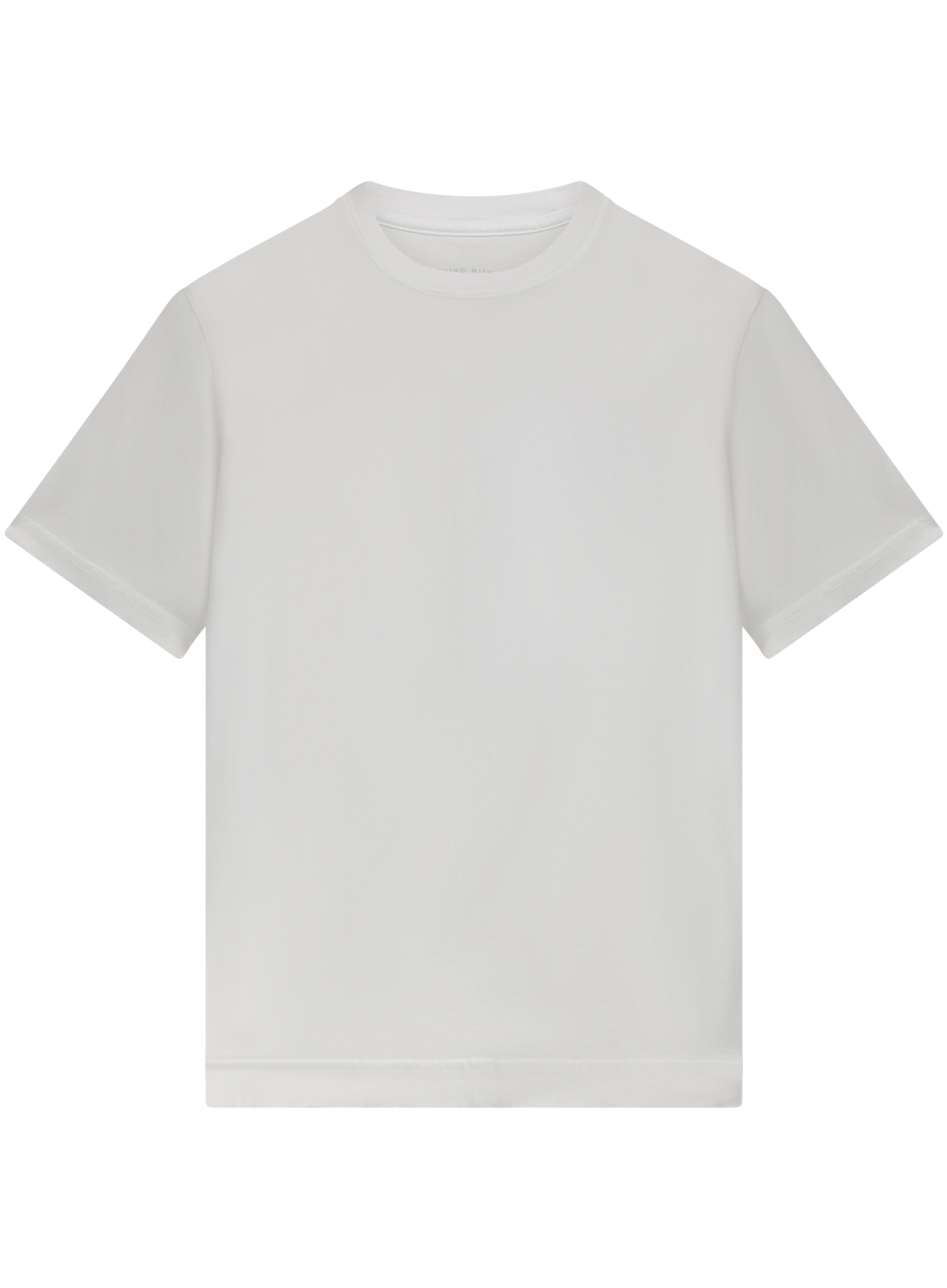 T-shirt van katoen | FULL_WIDTH | Wit