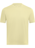 T-shirt van katoen | Geel