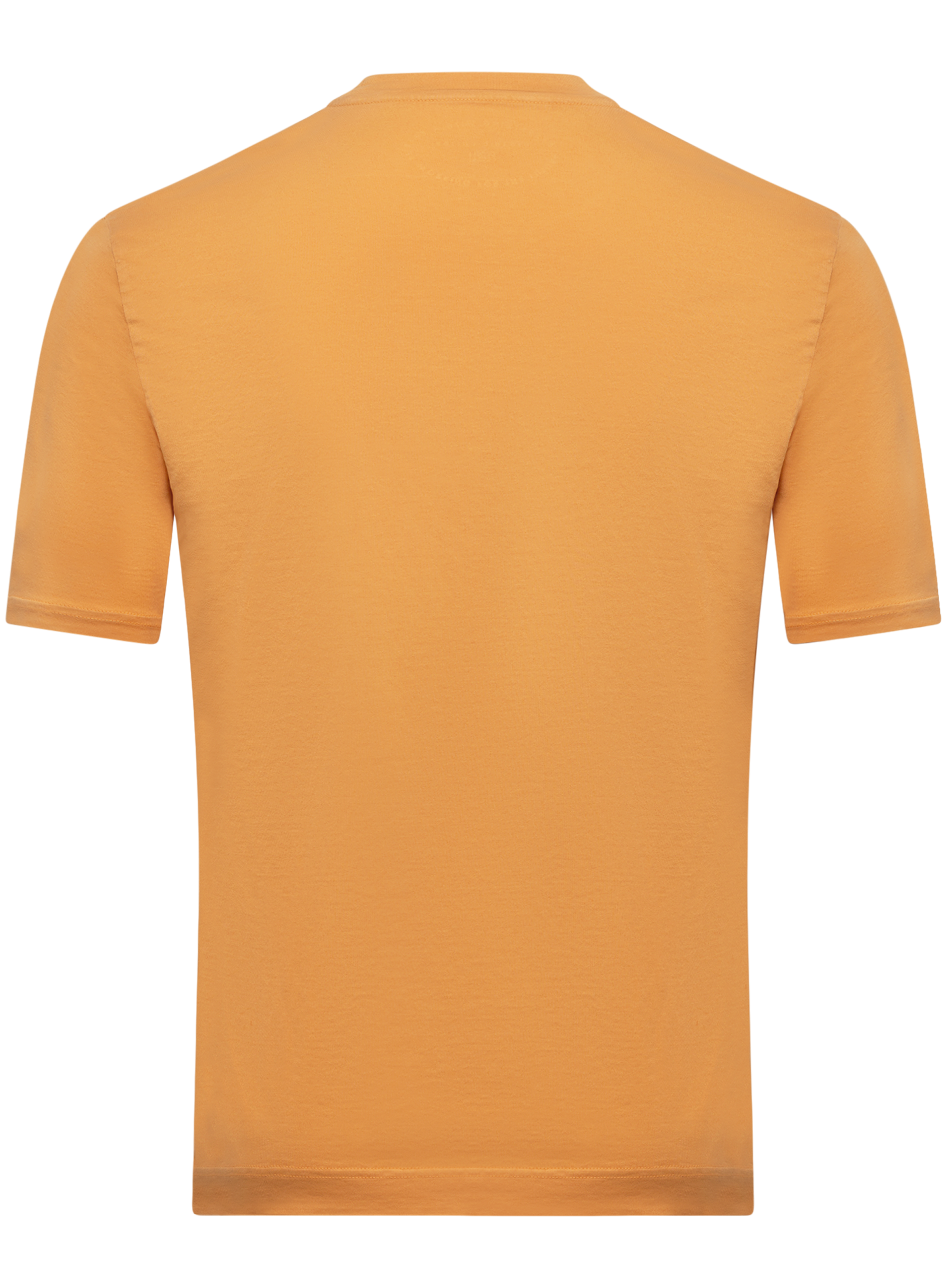 T-shirt van katoen | Oranje