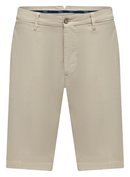 Bermuda van katoen | FULL_WIDTH | Beige