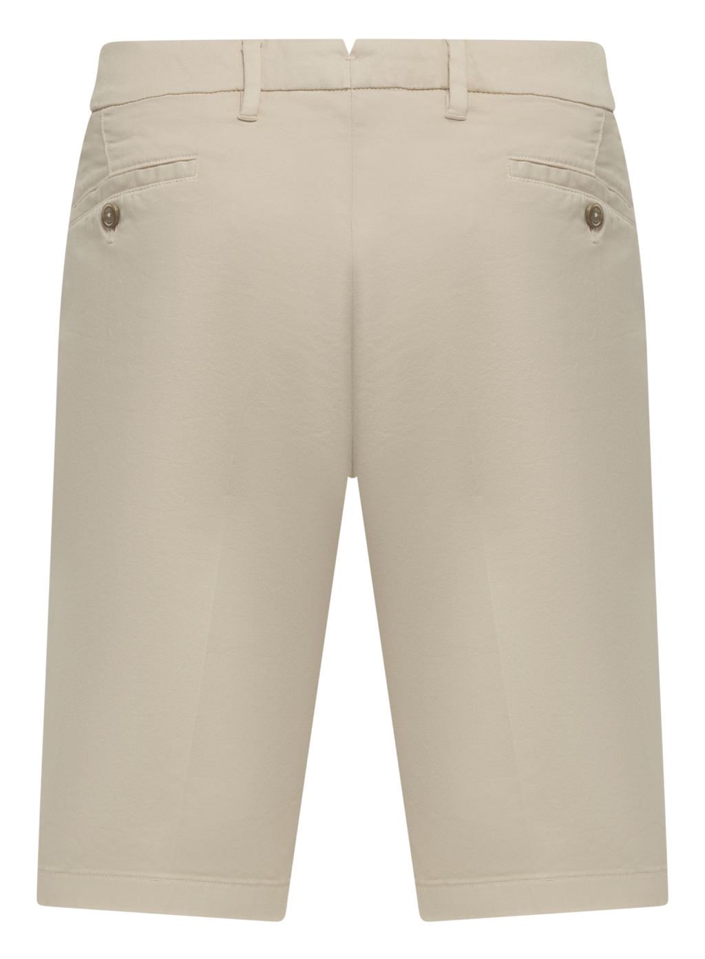 Bermuda van katoen | Beige