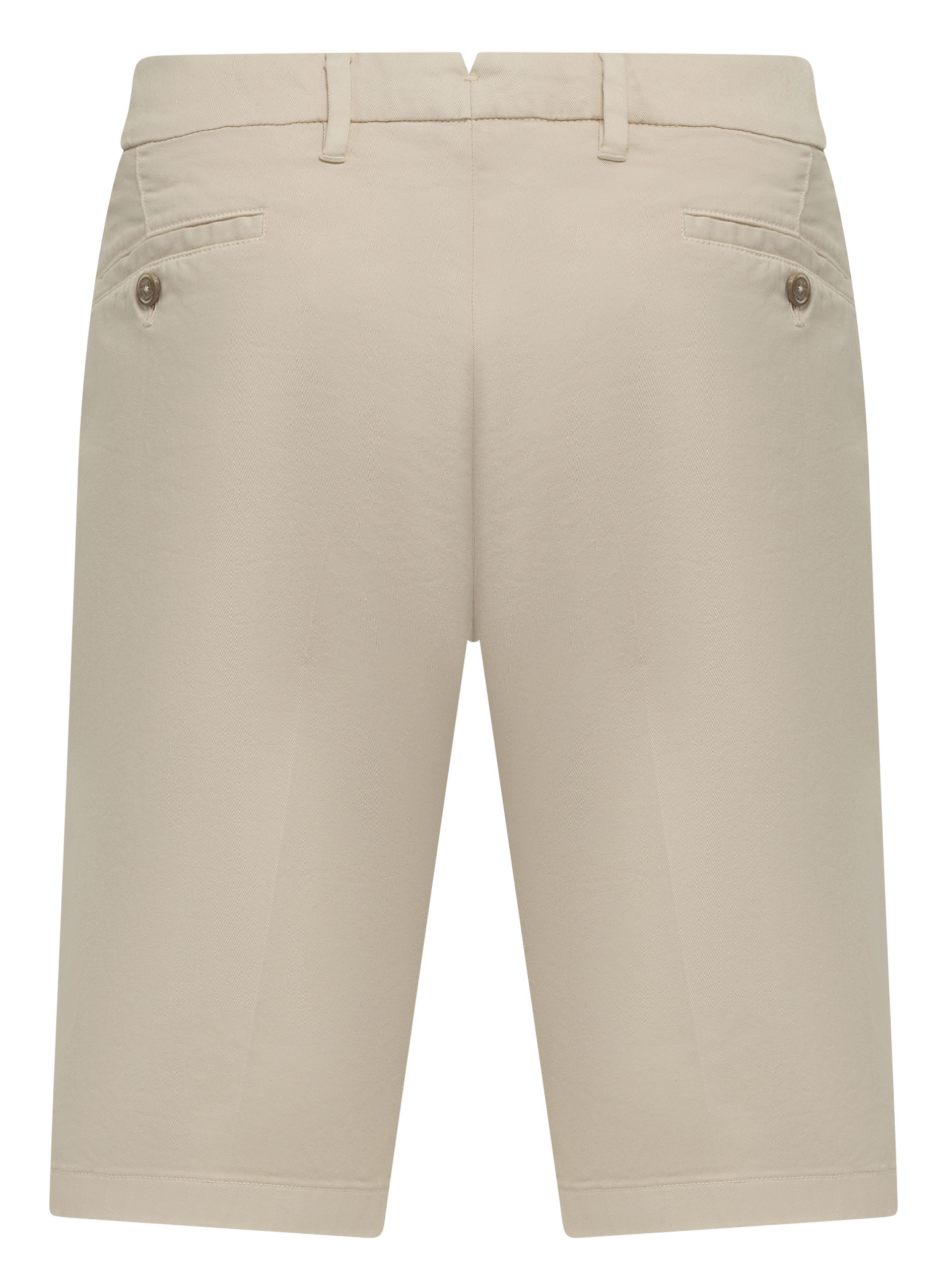 Bermuda van katoen | Beige