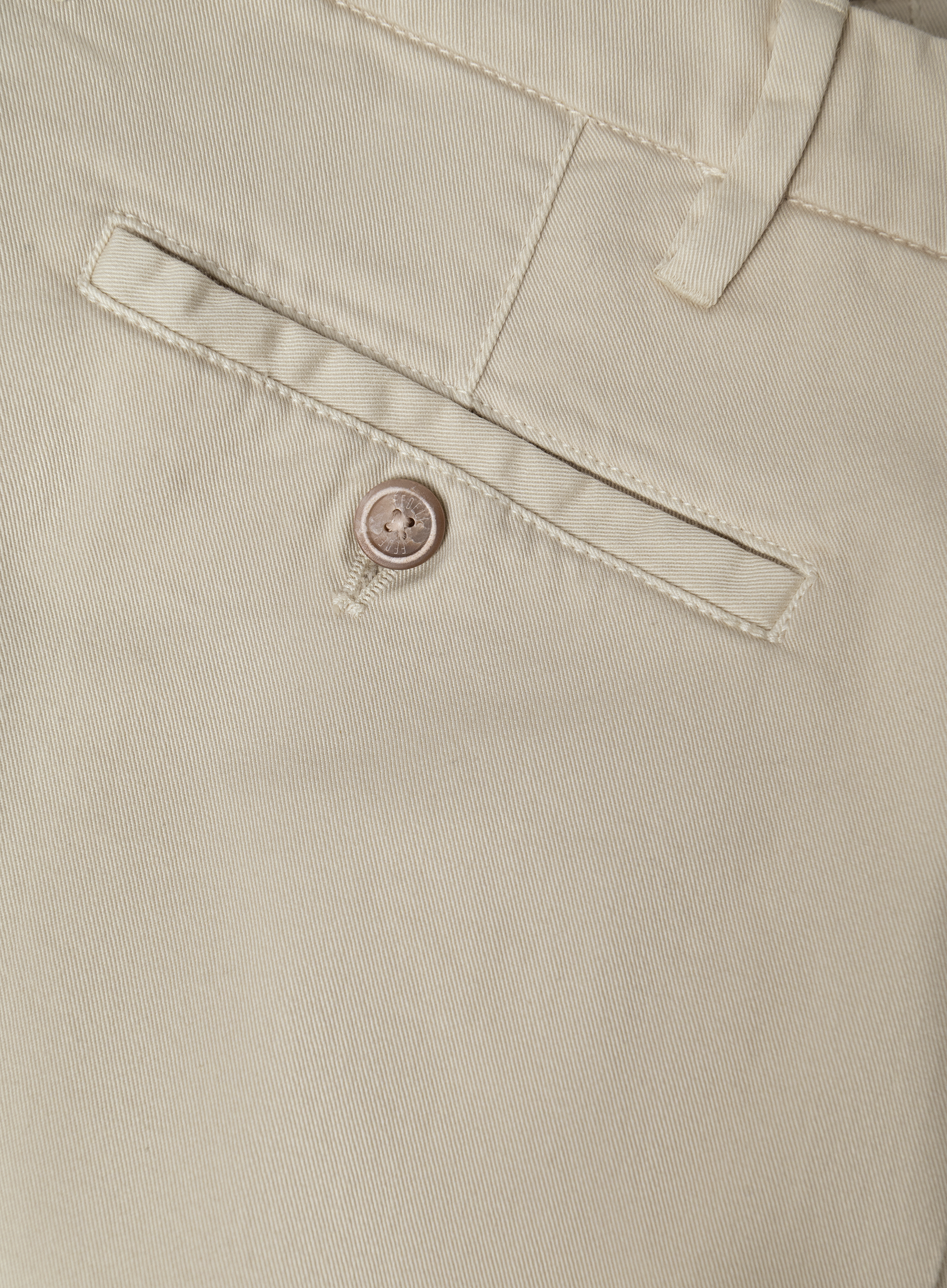 Bermuda van katoen | FULL_WIDTH | Beige