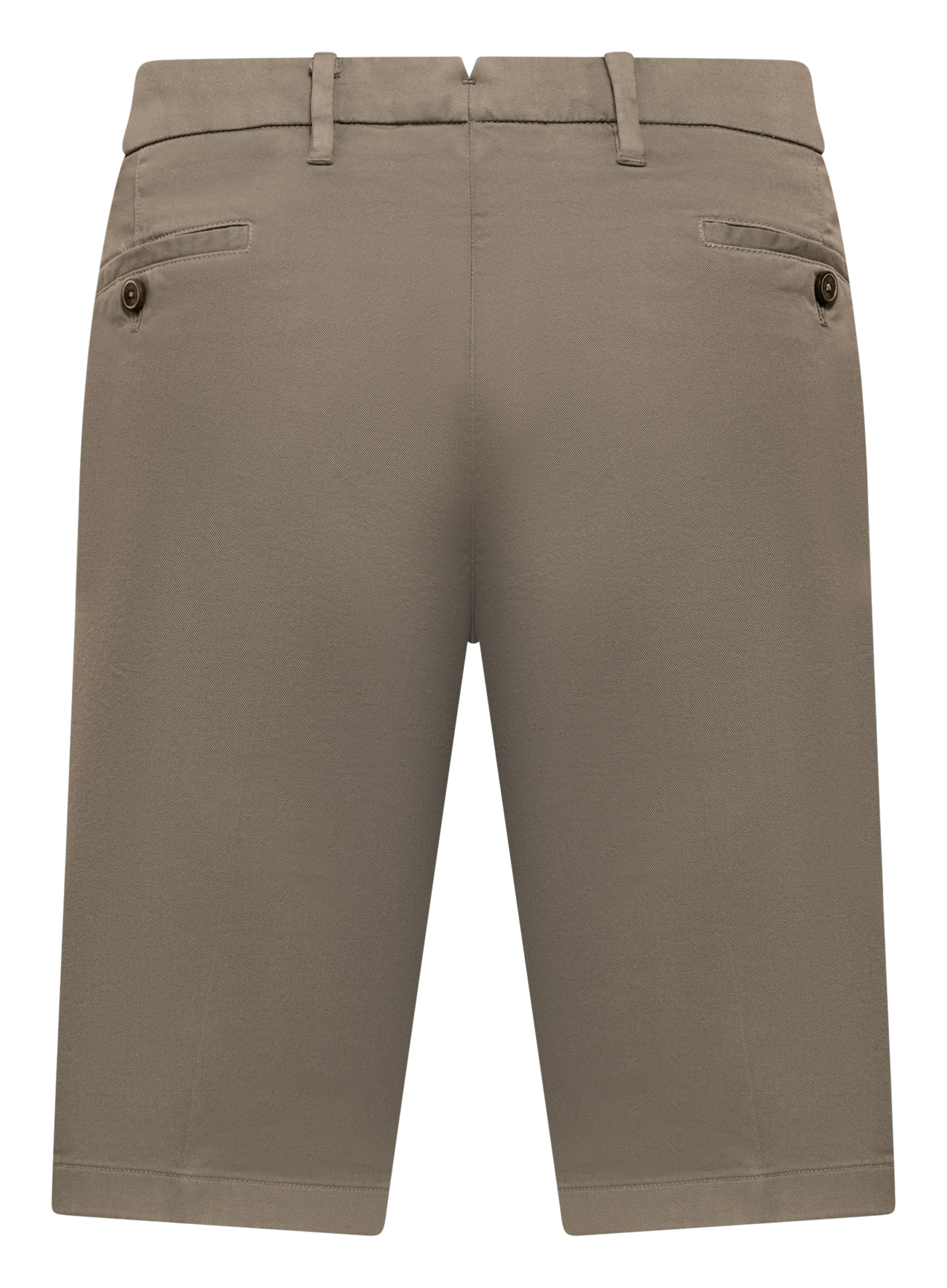 Bermuda van katoen  | TAUPE