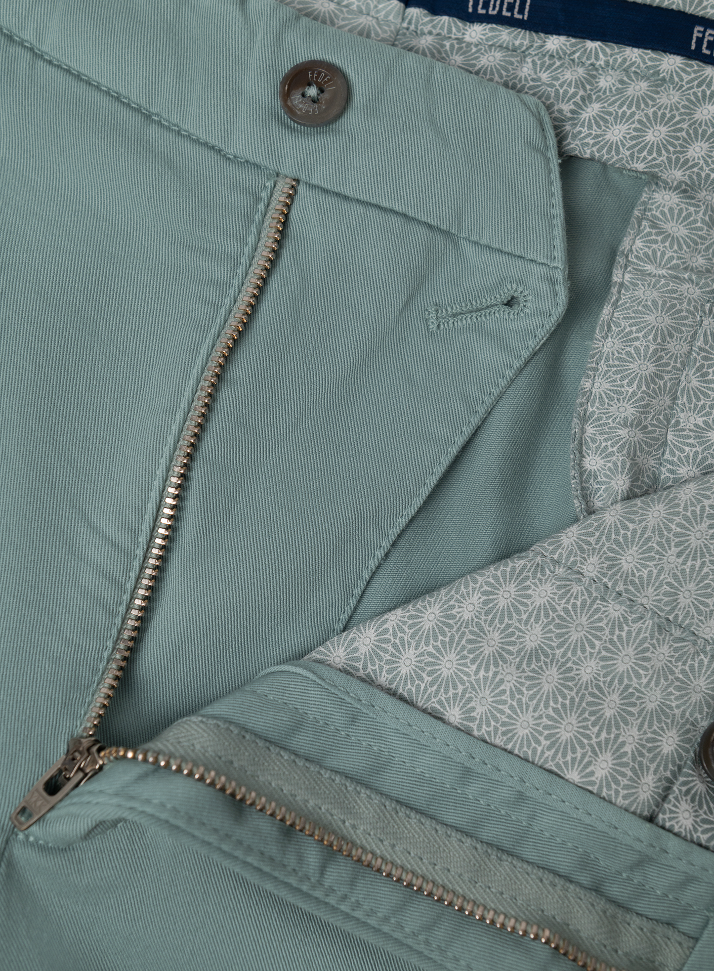 Bermuda van katoen | FULL_WIDTH | Turqoise