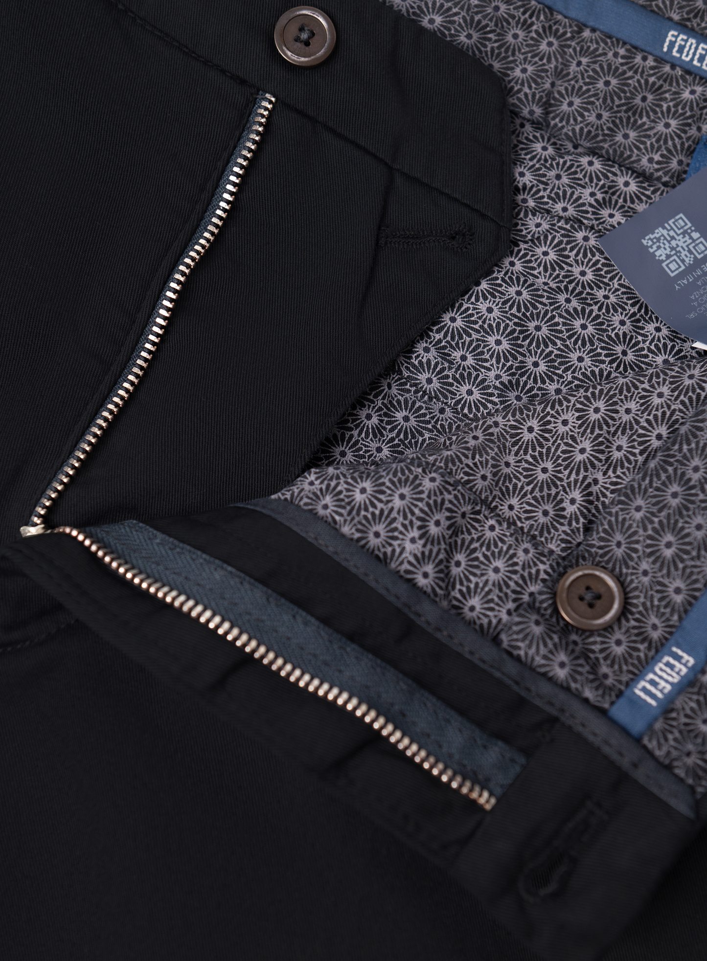 Bermuda van katoen | FULL_WIDTH | BLUE NAVY