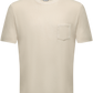 T-shirt van badstof | Beige
