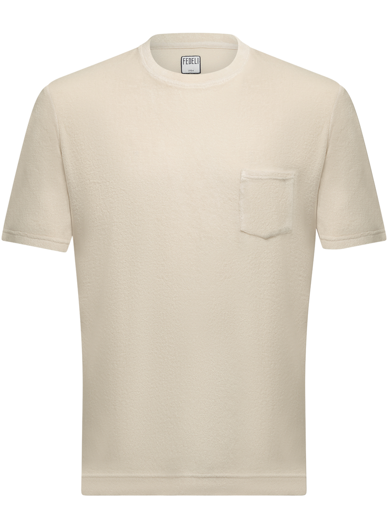Terry cloth t-shirt