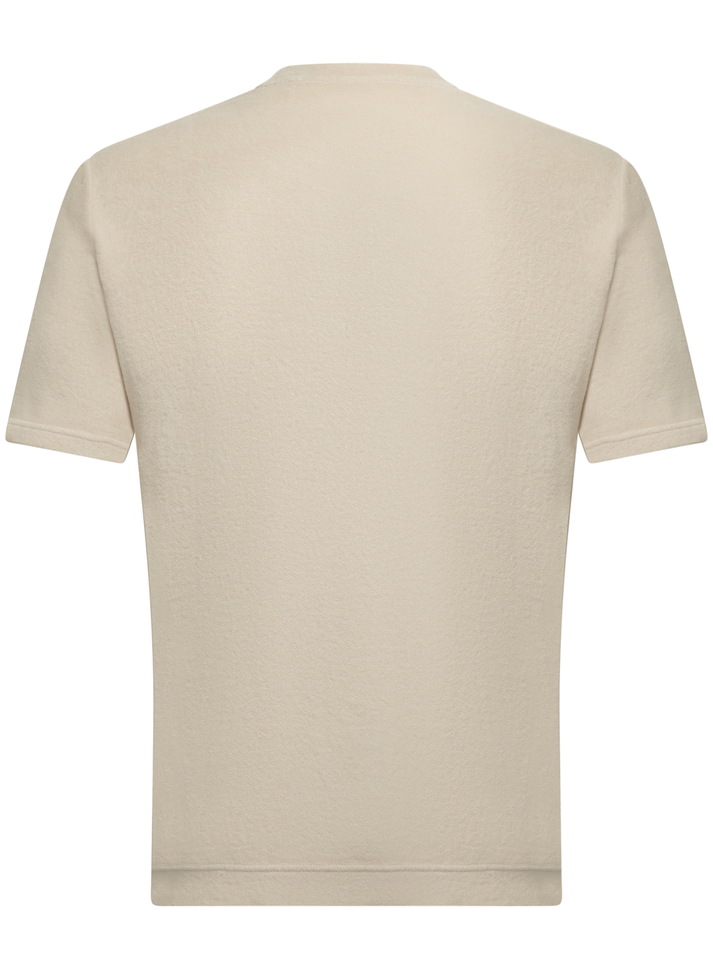T-shirt van badstof | Beige