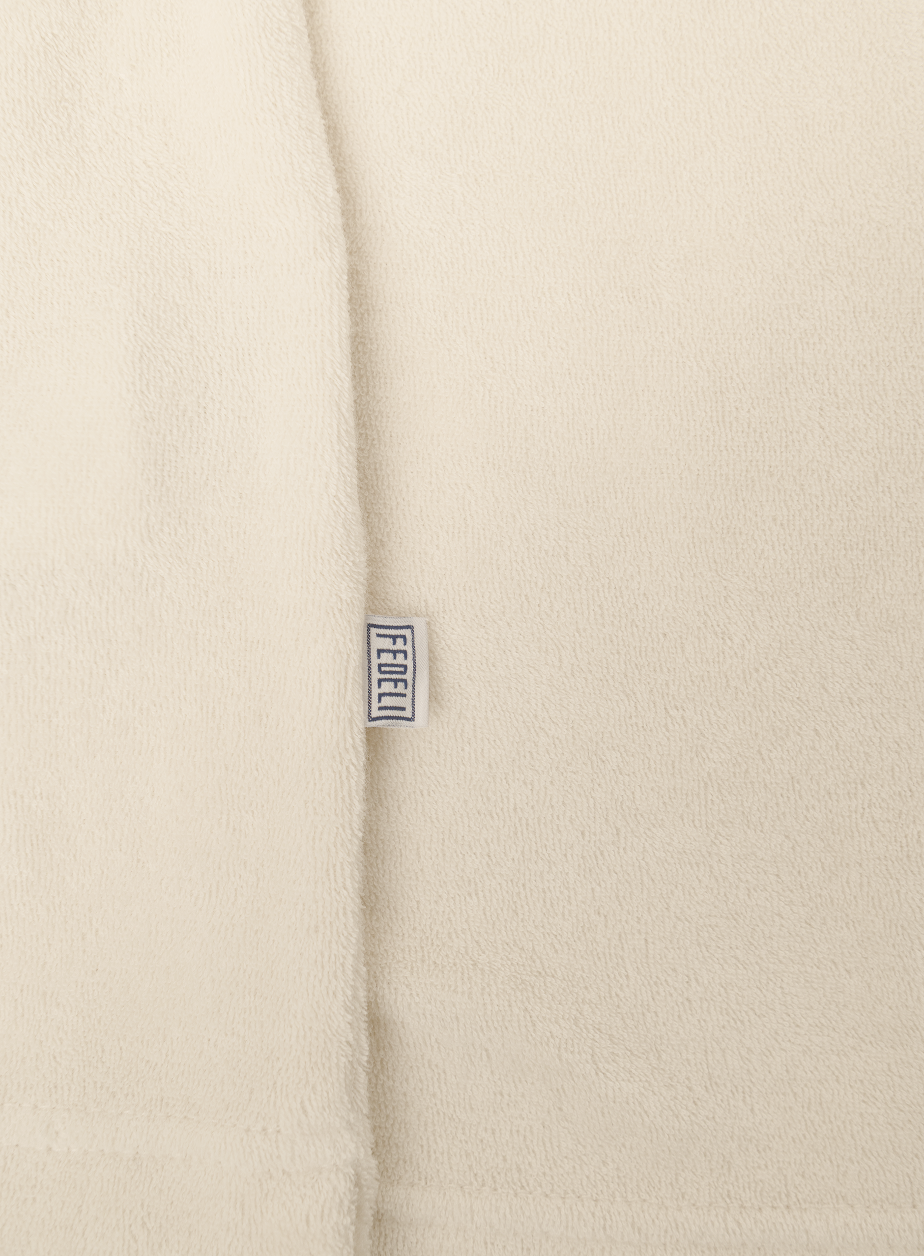 T-shirt met korte mouw van badstof | FULL_WIDTH | Beige