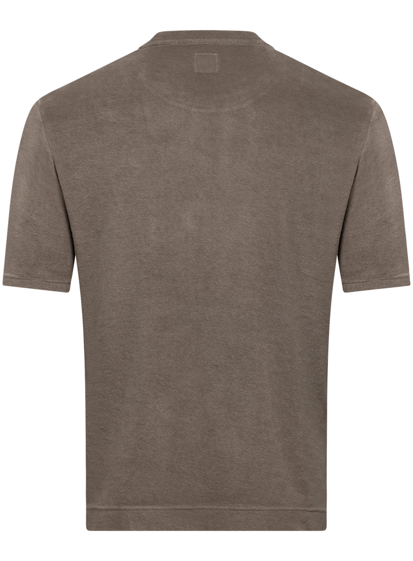 T-shirt van badstof | TAUPE