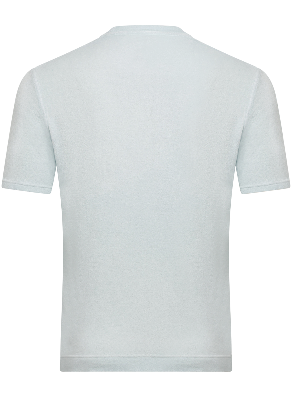 T-shirt met korte mouw van badstof | L.Blauw
