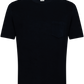 T-shirt van badstof | BLUE NAVY