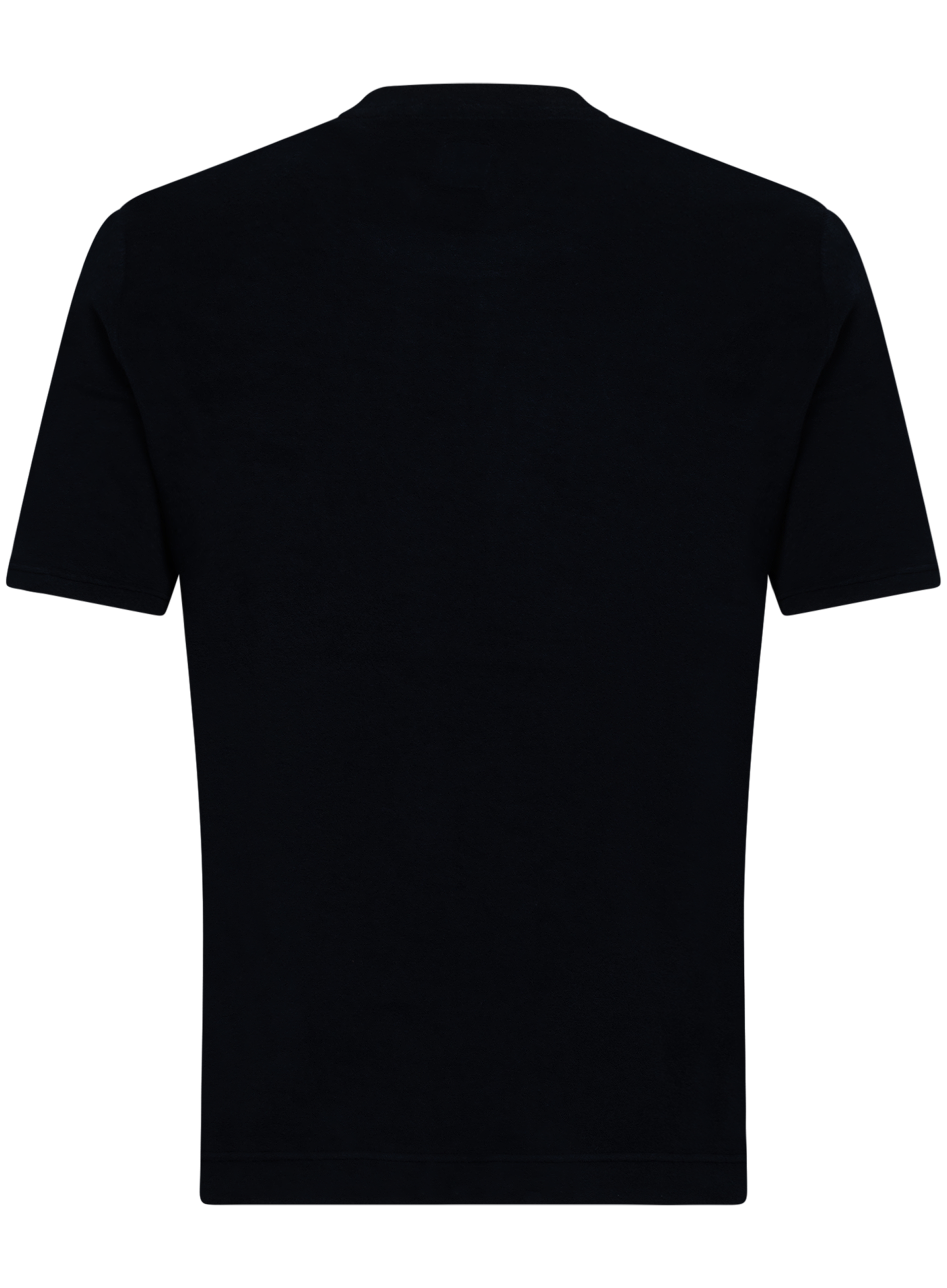 T-shirt met korte mouw van badstof | BLUE NAVY