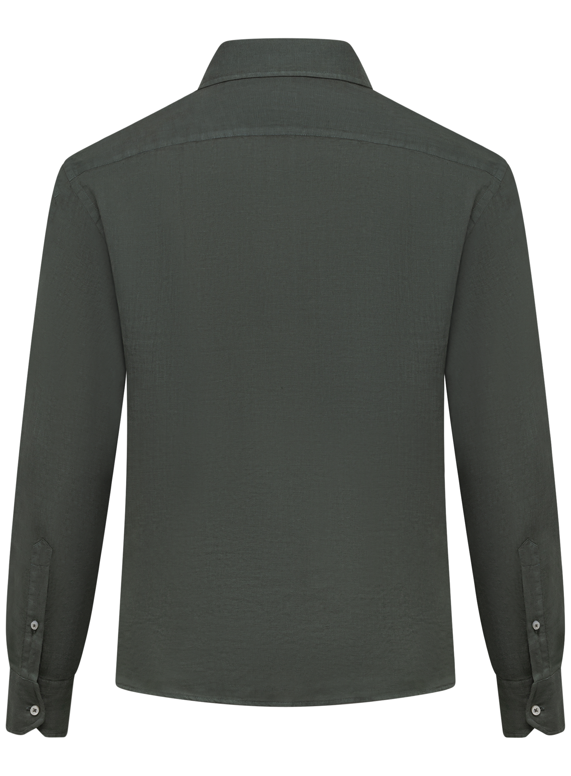 Shirt van linnen | Groen