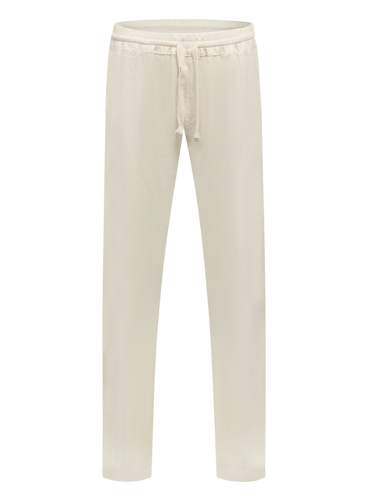 Broek met trekkoord van linnen | KIEZEL