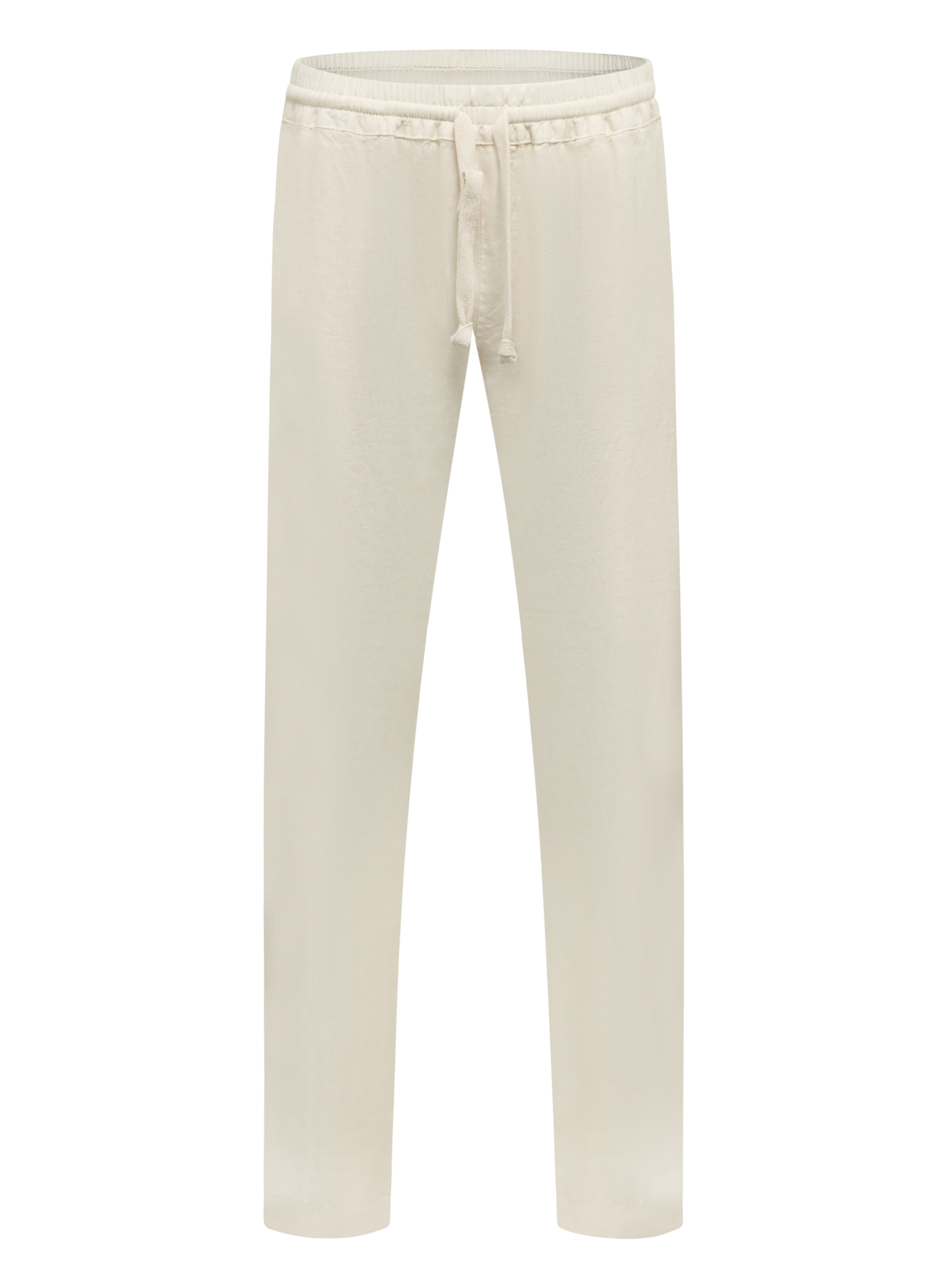 Broek met trekkoord van linnen | KIEZEL