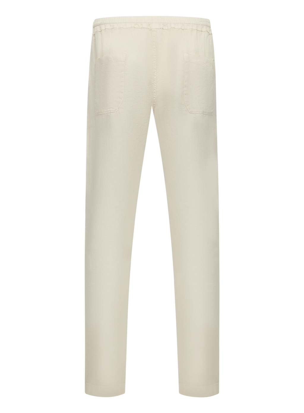 Broek met trekkoord van linnen | KIEZEL