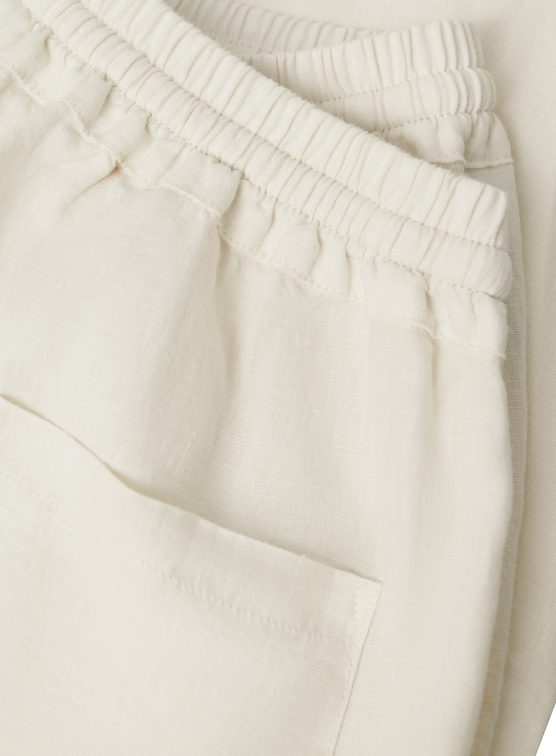 Broek met trekkoord van linnenn | FULL_WIDTH | KIEZEL