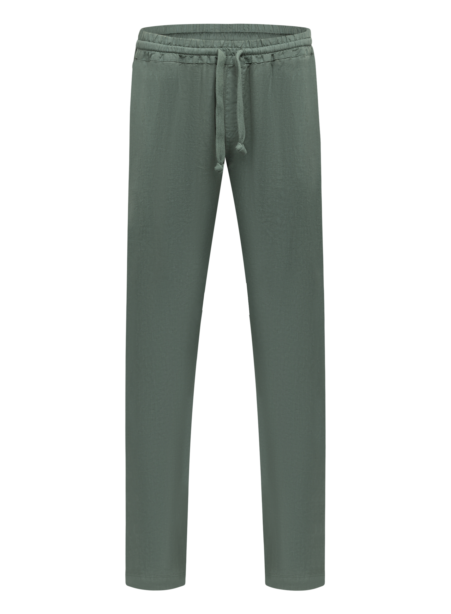 Linnen broek | FULL_WIDTH | Groen