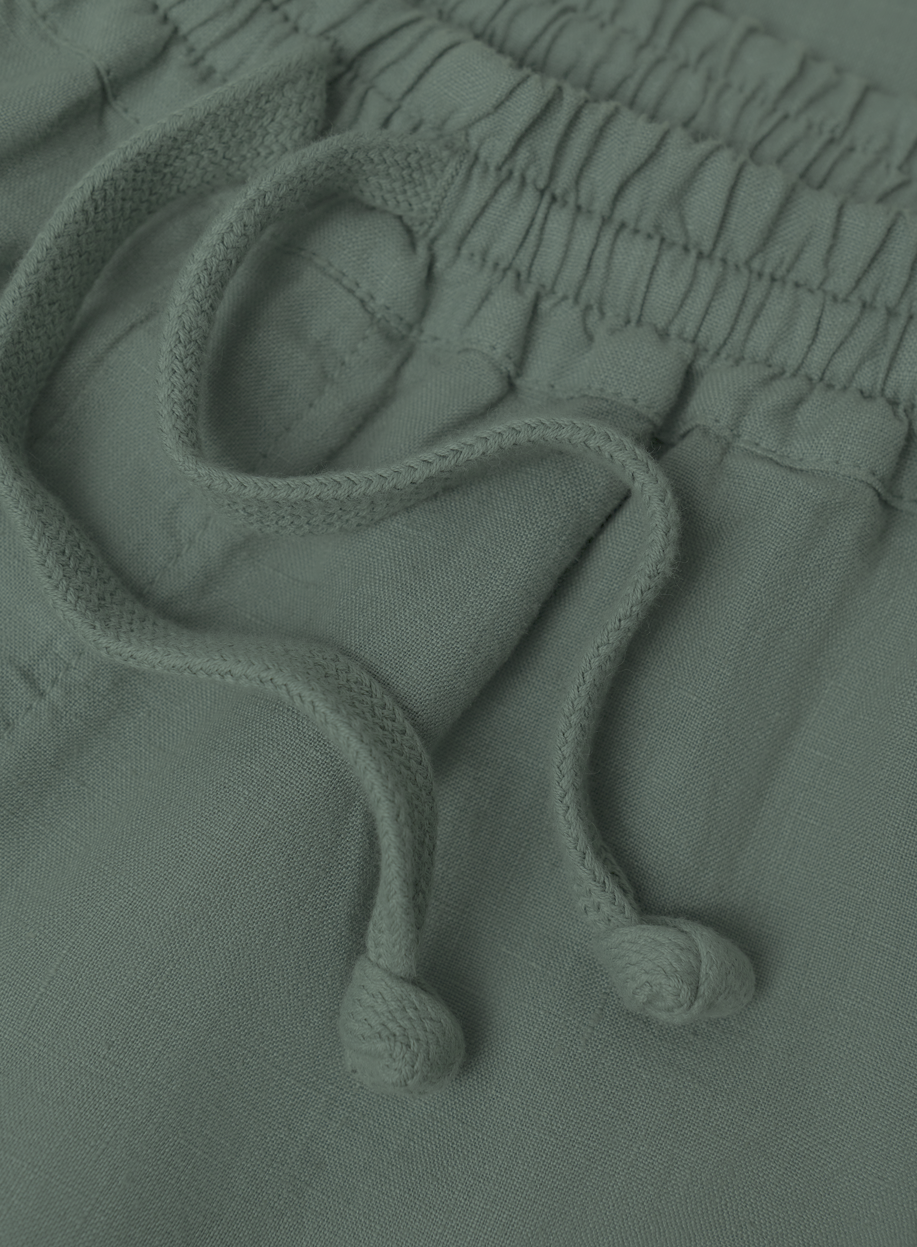 Linnen broek | FULL_WIDTH | Groen