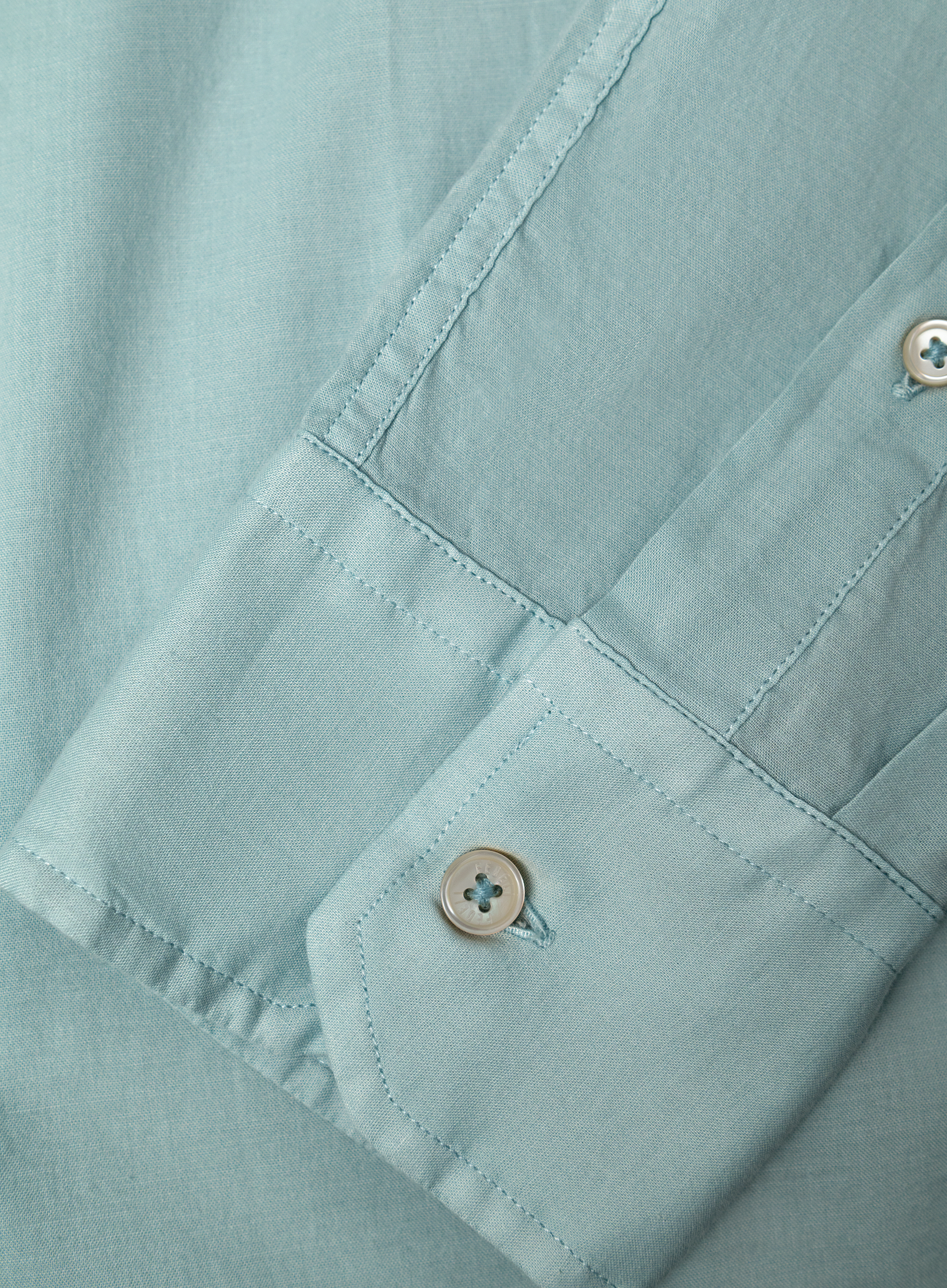 Overhemd van katoen | FULL_WIDTH | Turqoise