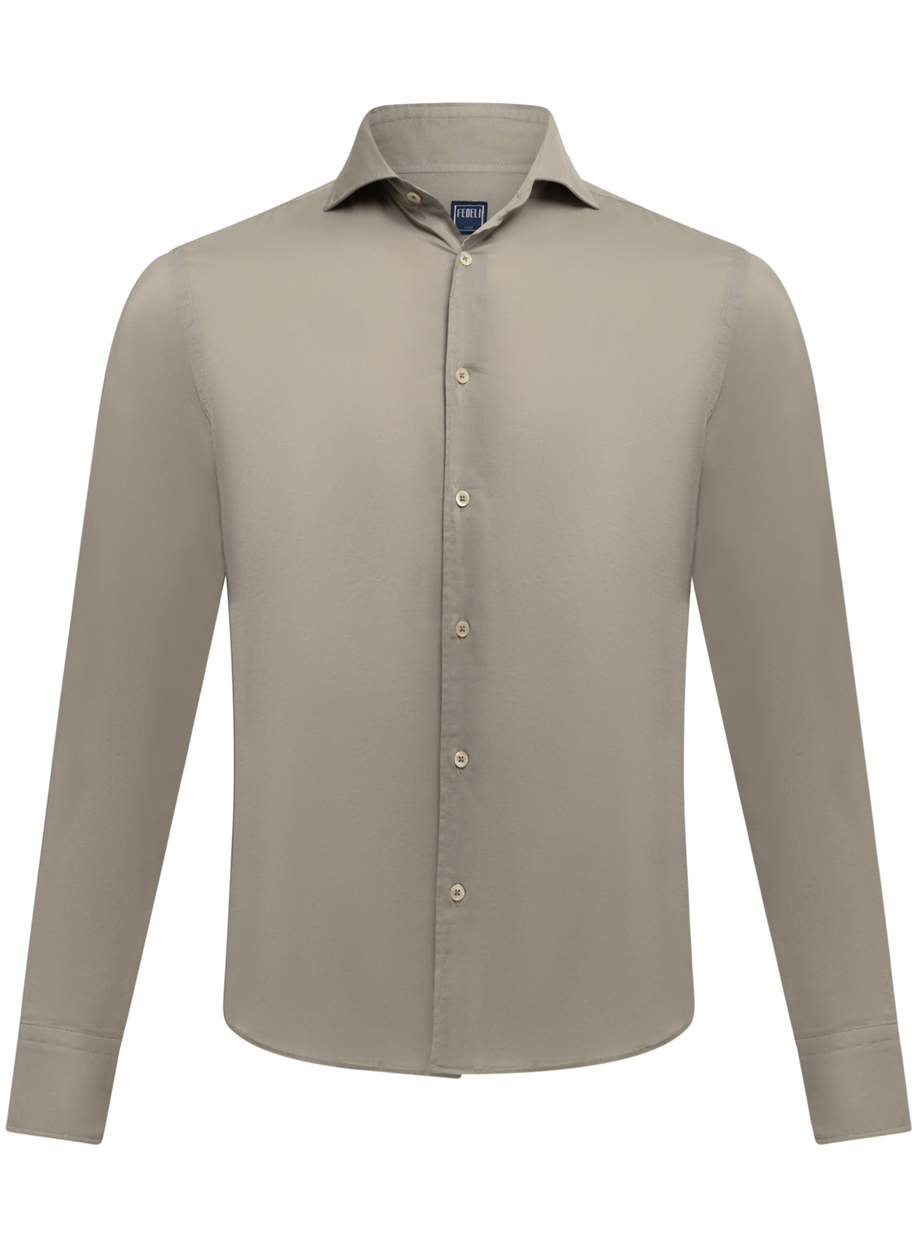 Overhemd van katoen | TAUPE