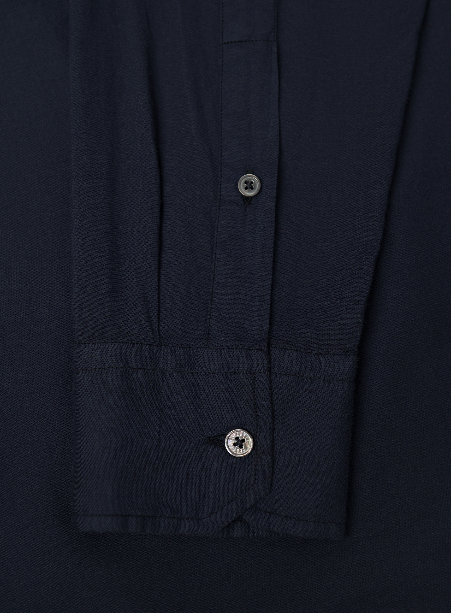 Overhemd van katoen | FULL_WIDTH | BLUE NAVY