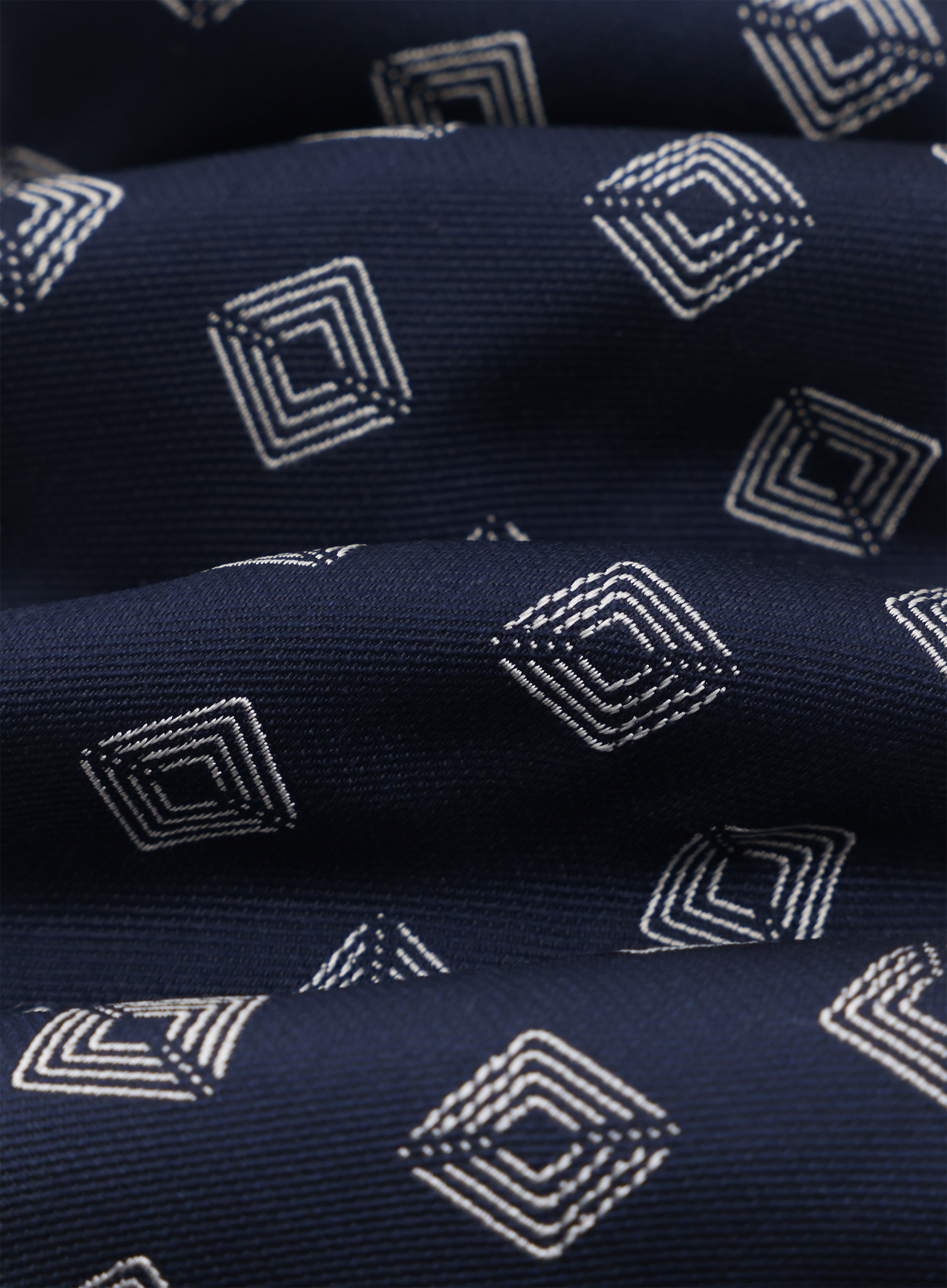 Stropdas van zijde | FULL_WIDTH | BLUE NAVY