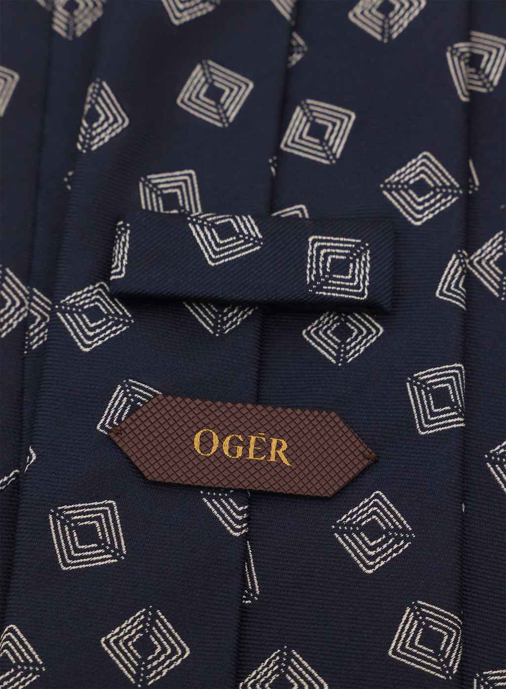 Stropdas van zijde | FULL_WIDTH | BLUE NAVY