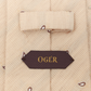 Stropdas van zijde en linnen | FULL_WIDTH | Beige