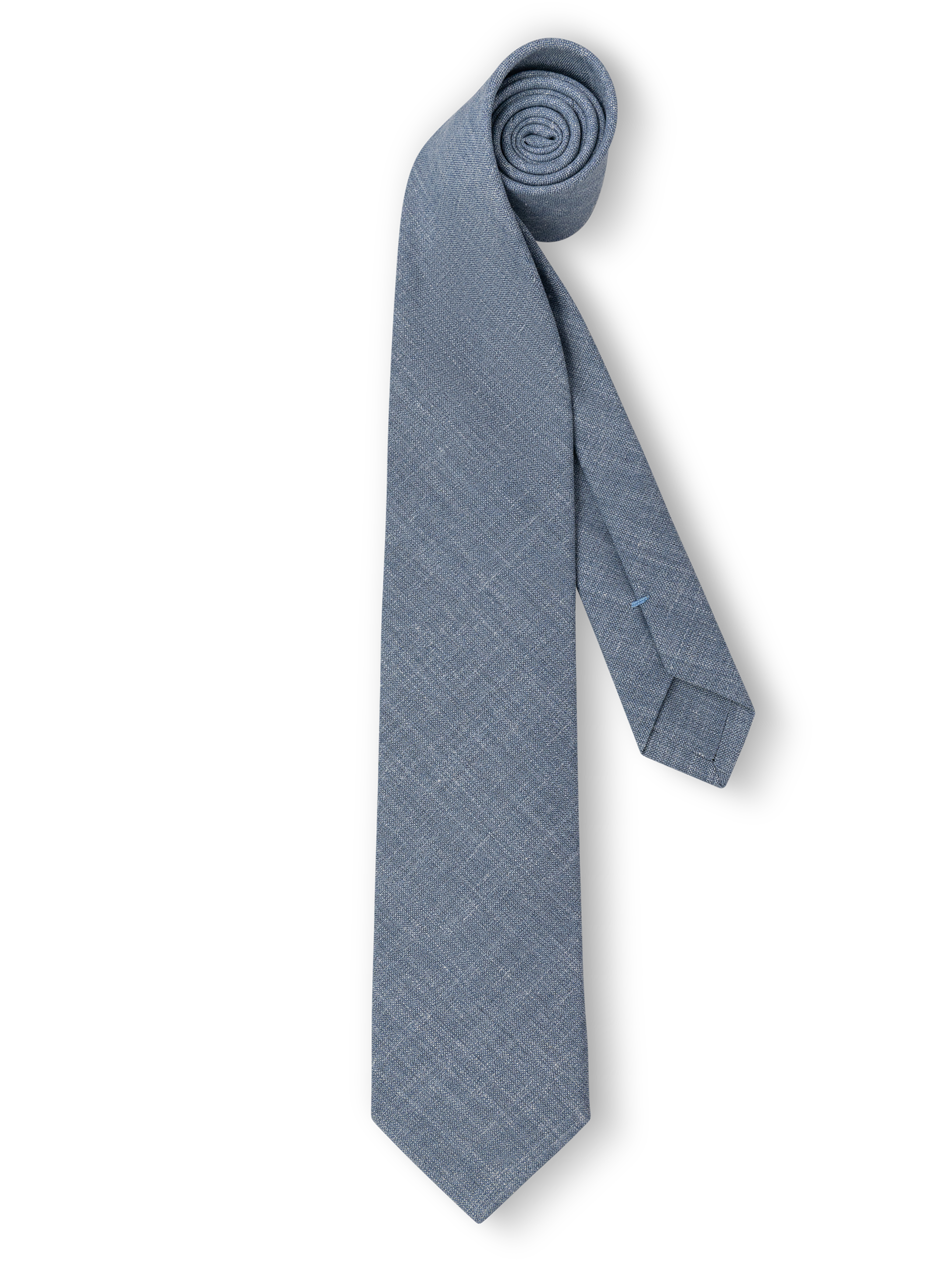 Stropdas van wol, zijde en linnen | L.Blauw